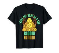Hannah Fat Buddah prononce Un drôle de nom d'Hannah T-Shirt Graphique avec Valeur