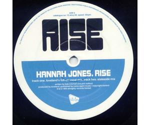Hannah Jones - Rise-12"