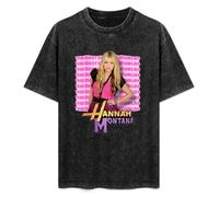Hannah Montana Essential Men's T-Shirt Graphic Shirts Unisex Black Tee L
