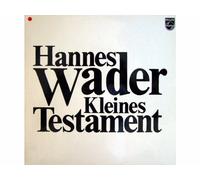 Hannes Wader - Kleines Testament (1976) / Vinyl record [Vinyl-LP]