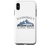 Hannibal Barca Alpine Tourne drôle Histoire Coque pour iPhone XS Max