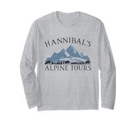 Hannibal Barca Alpine Tourne drôle Histoire Manche Longue