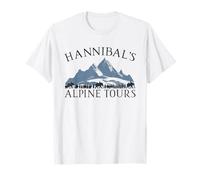 Hannibal Barca Alpine Tourne drôle Histoire T-Shirt