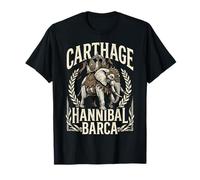 Hannibal Barca Elephant Carthaginois Histoire T-Shirt