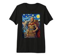 Hannibal Barca Elephant Carthaginois Histoire T-Shirt Haut de Gamme