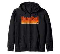 Hannibal, style rétro des années 80 Missouri Sweat à Capuche