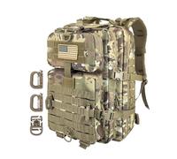 Hannibal Tactical MOLLE Assault Pack Sac à dos tactique militaire Camping Sac à dos 3 jours, CP., 40L