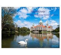 Hannover Die Metropole Niedersachsens (Wandkalender 2026 DIN A4 quer), CALVENDO Monatskalender: Quirlige Landeshauptstadt am Rand der Heide