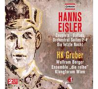 Hanns Eisler Hanns Eisler: Couplets/Ballads/Orchestral Suites 2-4/... (CD) Album