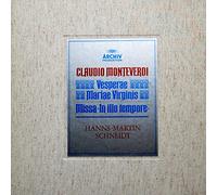 Hanns-Martin Schneidt & Instrumentalensemble - Monteverdi: Vesperae Mariae Virginis / Missa "In illo tempore" [Vinyl Schallplatte] [3 LP Box-Set]