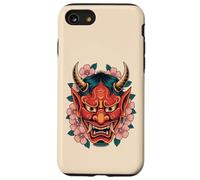 Hannya Oni Masque Diable Yokai Japonais Demon Tattoo Oni Masque Coque pour iPhone SE (2020) / 7/8