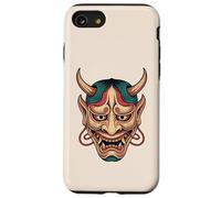 Hannya Oni Masque Diable Yokai Japonais Demon Tattoo Oni Masque Coque pour iPhone SE (2020) / 7/8