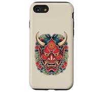 Hannya Oni Masque Diable Yokai Japonais Demon Tattoo Oni Masque Coque pour iPhone SE (2020) / 7/8