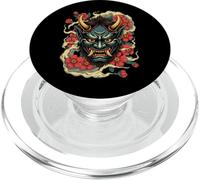 Hannya Oni Masque Diable Yokai Japonais Demon Tattoo Oni Masque PopSockets PopGrip pour MagSafe