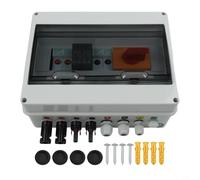 HanOaki 1000 V 2 en 1 Out Solar Pv Combiner Box pour systèmes photovoltaïques résidentiels sur le toit IP65 étanche DC String Array Protection