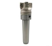 HanOaki 400R 50mm-CNC Fraise en bout MT4 FMB22 Tige 4T APMT1604 Insert en carbure pour usinage CNC en acier d'aluminium Fraisage haute vitesse