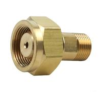 HanOaki Adaptateur acétylène en laiton CGA-200 CGA 300, CGA 510, CGA 520 MC Cylindre de régulateur pour chalumeau de soudure (CGA-520 à CGA-200)