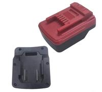 HanOaki Adaptateur de batterie pour Parkside X20V vers Power X-Change 18 V Convertisseur antidérapant sécurisé Accessoire en plastique robuste Noir 90 x 60 mm Compatible avec batterie au lithium