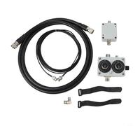 HanOaki Antenne Loop pour ICOM-705 | Antenne QRP portable 20 W pour bandes 5-30 MHz et VHF/UHF | Antenne à ondes courtes en métal | Couvre plusieurs gammes de fréquences