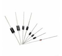 HanOaki Assortiment de diodes 100 pièces | 8 valeurs : 1N4148, 1N4007, 1N5408, FR107 et plus | Kit redresseur 1A DO-41 pour réparation et entretien électroniques