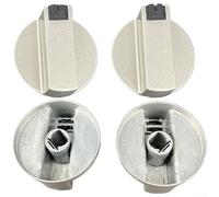 HanOaki Bouton d'allumage de 8 mm pour plaques de cuisson à gaz - pour cuisinières à gaz naturel et gaz de pétrole liquéfié (pour GPL), PC résistant à la chaleur, comprend 2 unités (B)