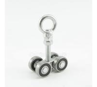HanOaki C50 Poulie de porte coulissante de qualité industrielle conçue pour une capacité de poids élevée et une intégration sans couture (B)