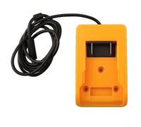 HanOaki Câble d'alimentation CC 18 AWG pour mini antenne parabolique Starlink, pour DeWalt 18 V/20 V pour batteries de la série DCB (DCB182/DCB183/DCB200), jaune, 1 m (sans)