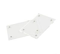 HanOaki Cadre photo en acrylique transparent pour affiches, décoration de bureau robuste (5,5 x 8,2 cm)