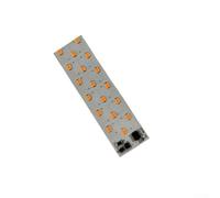 HanOaki Circuit imprimé solaire en forme de flamme | 1,2 V avec 36 LED, marche/arrêt automatique et effet vacillant | pour décoration de lampe de bougie et veilleuses à faire soi-même | Module PCB à
