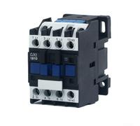 HanOaki Contacteur AC 220 V 18 A Modèle CJX2-1810 Interrupteur d'alimentation 3 pôles avec 1NO DIN Installation sur rail pour équipement industriel