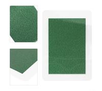 HanOaki Film magnétique pour détecter les champs invisibles, carte à membrane d'observation de terrain en tailles 25/30/50 mm, jaune avec couleur réelle et affichage gris (vert, 40 x 45 mm)