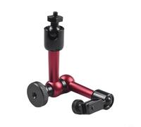 HanOaki Indicateur de test à cadran magnétique, support de base flexible, support à trois articulations, support en alliage d'aluminium pour indicateurs à cadran, indicateurs à levier