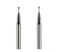 HanOaki Insert de sonde à pointe sphérique en carbure de 1 à 4 mm pour Mahr Fowler Trimos Jauge de hauteur pour inspection précise du travail des métaux (boule rubis de 4 mm)