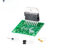 HanOaki Kit de développement de carte audio avec puce TDA7297, sortie 15 W + 15 W, module sonore double canal 9-15 V CC pour projets de bricolage, compatible avec haut-parleurs 4-8 Ohm, PCB FR-4 vert