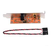 HanOaki Kit de support audio numérique pour PC : SPDIF optique + pour plaque de sortie RCA pour carte son - Compatible avec cartes mères standard, support 24 bits/192 kHz