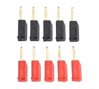 HanOaki Lot de 10 connecteurs de bornes électriques empilables plaqués or pour une utilisation dans divers appareils