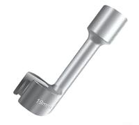 HanOaki Lot de 19 clés à extrémité ouverte en forme de L gravées de 12 à 19 mm, outil en acier pour canalisation de carburant