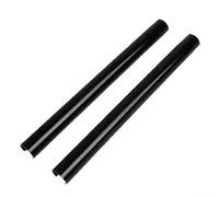 HanOaki Lot de 2 bandes de calandre avant en plastique ABS pour BMW - Améliore le style du véhicule (noir)