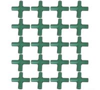 HanOaki Lot de 20 connecteurs de cadre de serre de 11 mm | Joints en plastique PP pour structures de jardin | Cadres froids, poteaux de support de fleurs et systèmes de support pour plantes (D)