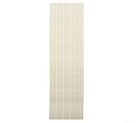 HanOaki Lot de 25 tiges de soudage en laiton 250 mm de long pour soudage au gaz oxyacétylène pour projets de bricolage en alliage de cuivre et acier au carbone (1,6 mm)