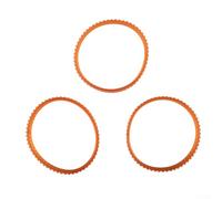 HanOaki Lot de 3 courroies d'entraînement pour rabot électrique 238 mm 9,6 mm en polyuréthane pour 1900B 225007 N1923B FP0800 KP0810 KP0810C BKP180 Double pignon faible bruit