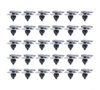 HanOaki Lot de 30 clips de garniture d'arche de roue de voiture pour Mini Cooper R50 R52 R55 R56, matériau plastique gris, OE 0713275782