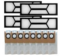 HanOaki Lot de 6 ou 12 sacs non tissés pour Eufy S1 Pro - Lot de 6 ou 12 sacs non tissés pour aspirateur RoboVac - Kit de recharge (B)