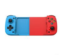 HanOaki Manette de jeu extensible, taux de scrutation de 800 Hz avec fonction feu rapide, pour jeux sur PC, commutateur, pour téléphones Android et appareils iOS (rouge et bleu)