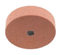 HanOaki Meule de polissage pour meuleuse de 75 mm de diamètre avec alésage de 10 mm pour meuleuse d'établi, travail du métal, céramique (jaune)