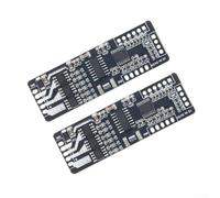 HanOaki Module pilote de moteur BLDC 5 V-40 V triphasé avec prise en charge du capteur Hall, puissance 24 W, sortie 1,5 A, pour contrôle de vitesse PWM et de freinage actif, PCB noir 63,5 x 21 mm