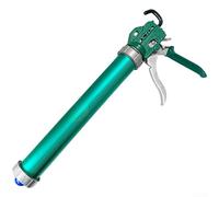 HanOaki Outil de calfeutrage rotatif de 38,1 cm, distributeur de mastic en alliage d'aluminium avec arrêt automatique, portée étendue pour une étanchéité professionnelle