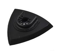 HanOaki Patin de ponçage triangulaire oscillant compatible avec divers outils multifonctions 1 pièce avec système de changement rapide (80 mm)