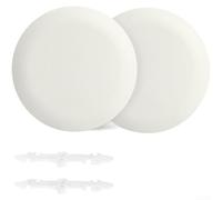 HanOaki Plaque de couverture pour plafonnier pour supports de montage encastrés de 8,9 cm et 12,7 cm offrant un aspect homogène (lot de 2)