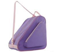 HanOaki Sac de rangement respirant pour chaussures de patinage, patins à roulettes et patins à glace avec poignée, étui de transport de protection pour équipement et équipement de sport (violet)